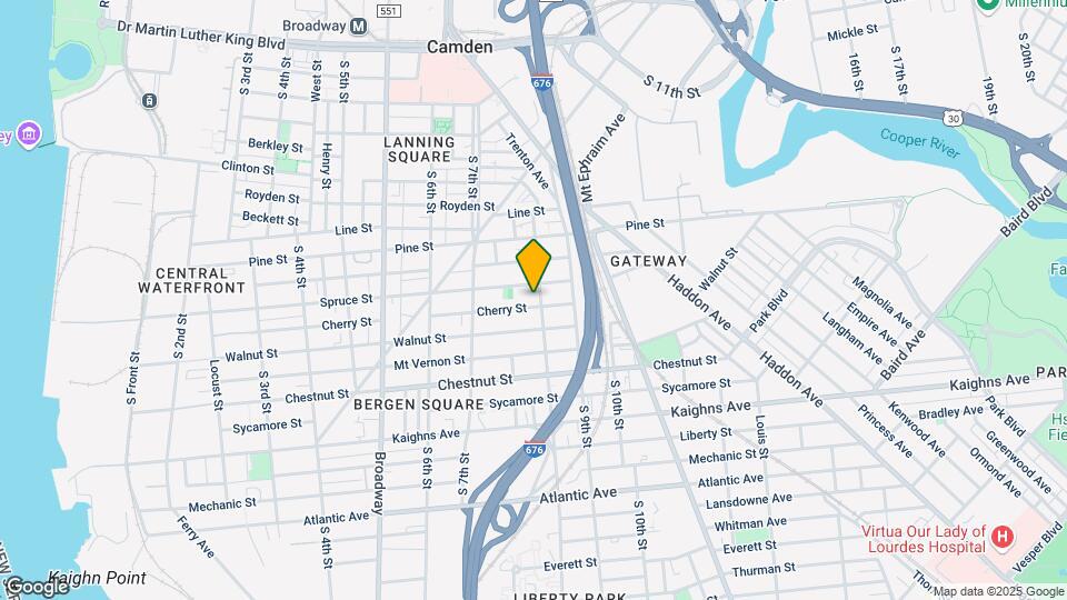 915 S 8th St Map and Location Details