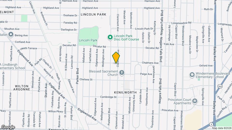 310 Claremont Ave Mapa y Detalles de la Ubicación