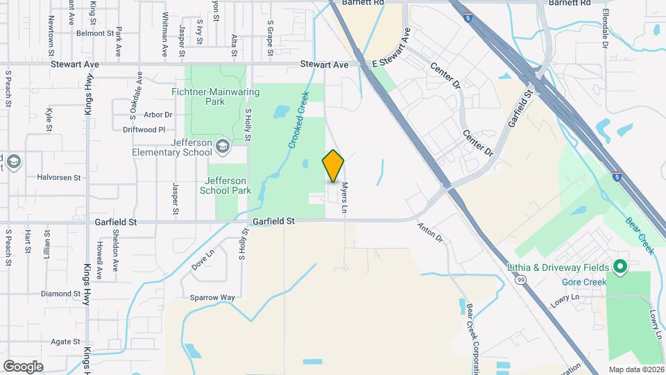 1542 Myers Ln Map and Location Details