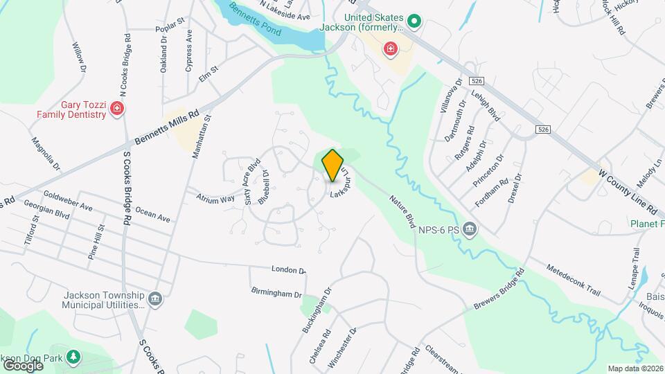 709 Ivy Ct Map and Location Details