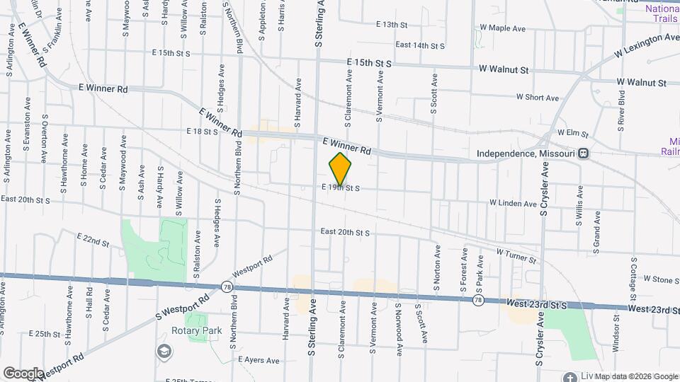 1902 S Claremont Ave, Unit Randy Mapa y Detalles de la Ubicación