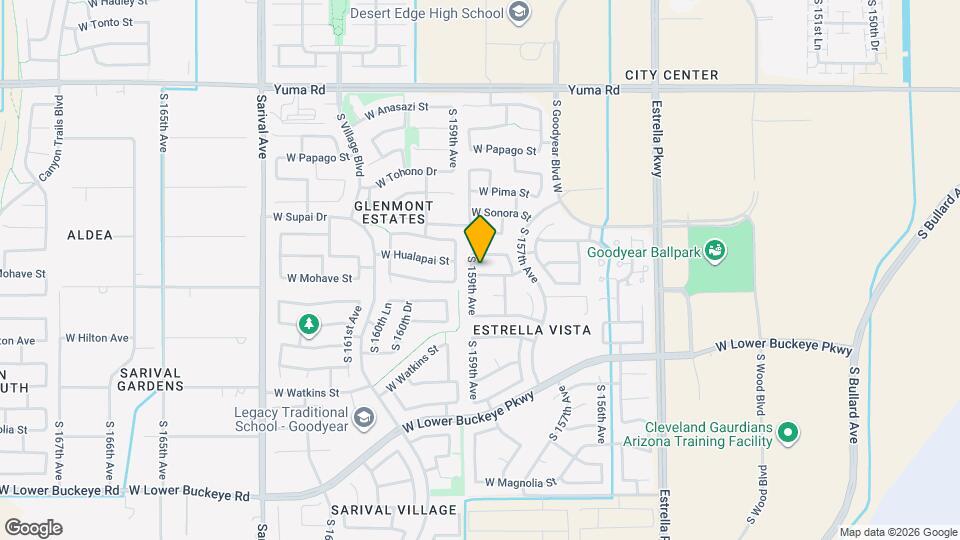 15874 W Mohave St Map and Location Details