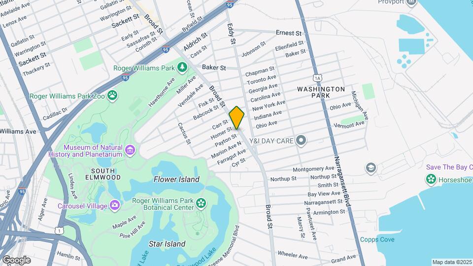 1413 Broad St Map and Location Details