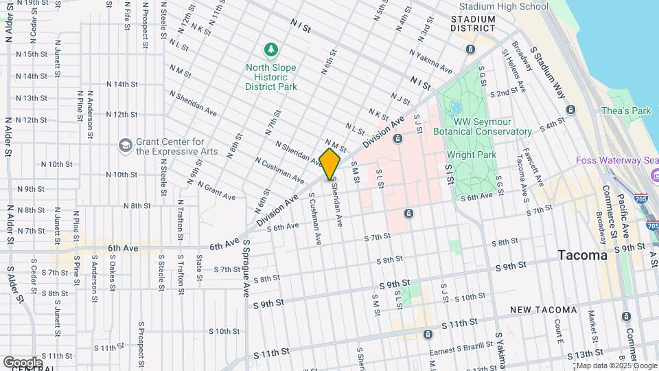 410 S Sheridan Ave Mapa y Detalles de la Ubicación