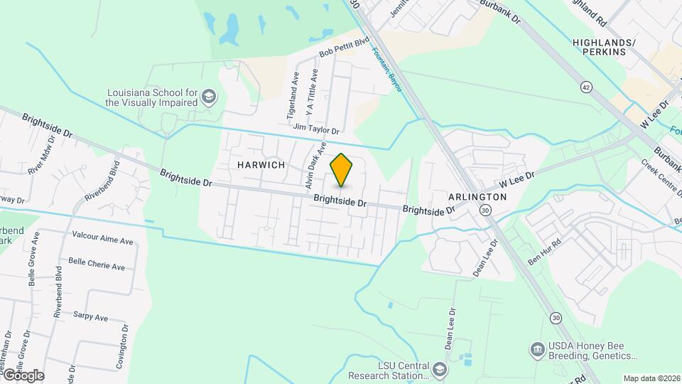 1826 Brightside Dr, Unit G Map and Location Details