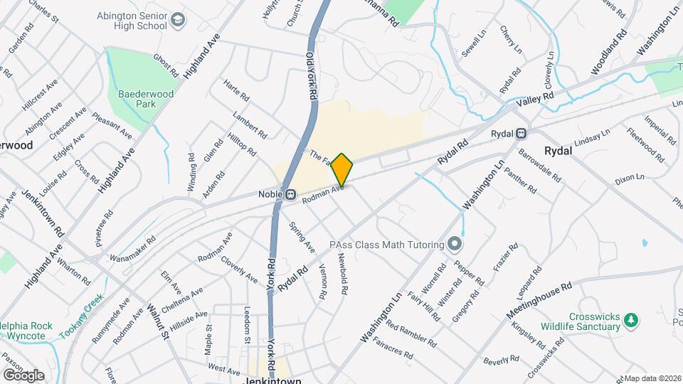 841 Rodman Ave Map and Location Details