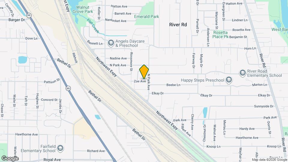 1642 Zoe Ave Map and Location Details