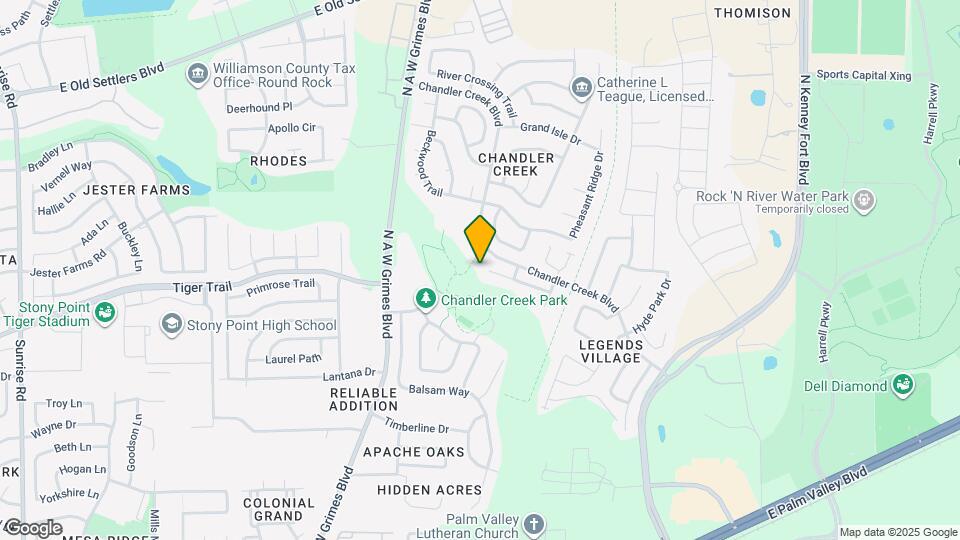 217 Newport Landing Pl Map and Location Details