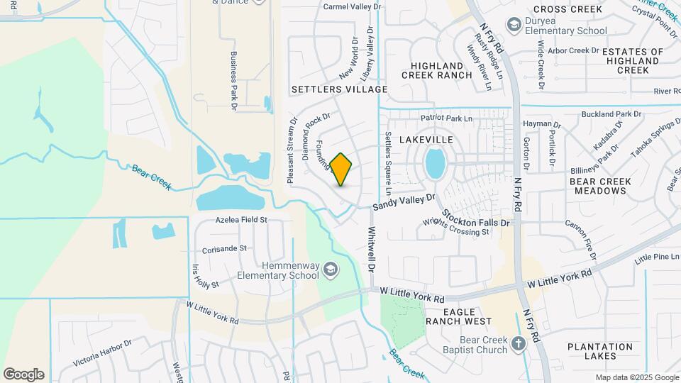 6102 Sandy Valley Dr Map and Location Details