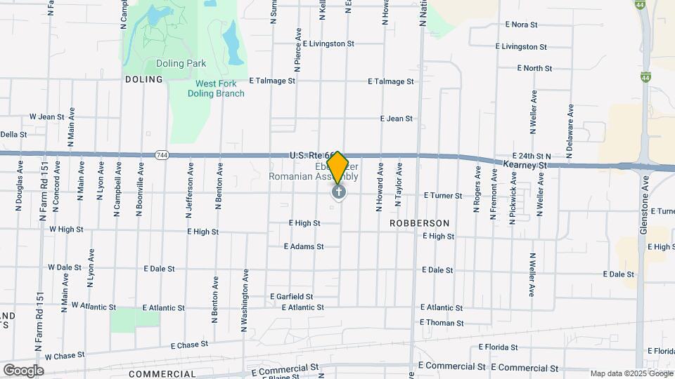 933 E Turner St Map and Location Details