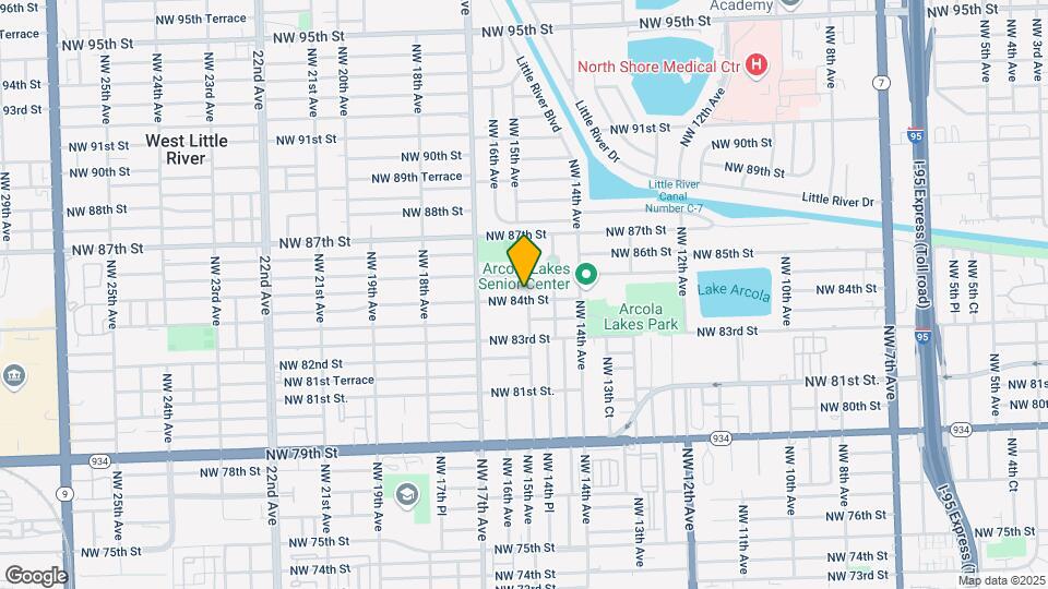 8410 NW 15th Ave Map and Location Details
