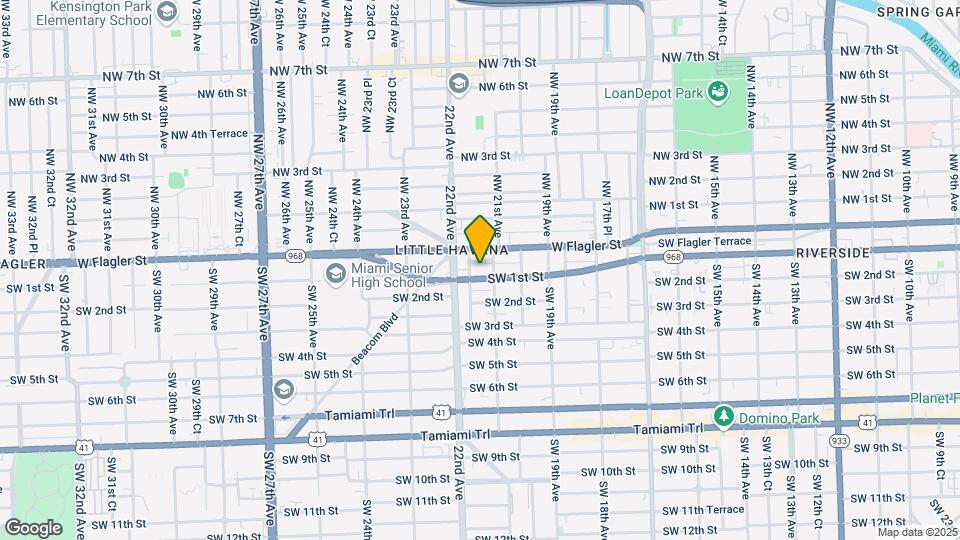 2131 SW 1st St Mapa y Detalles de la Ubicación
