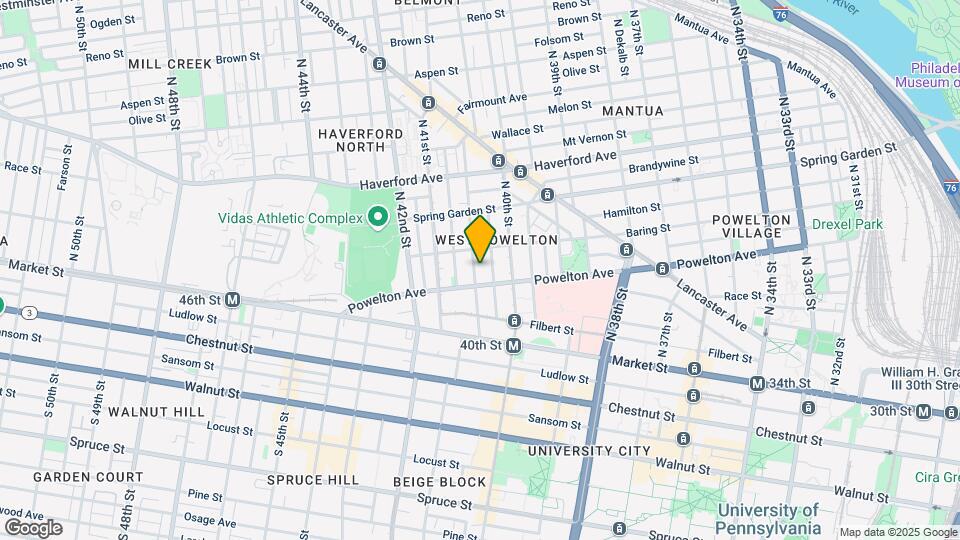 321 N Preston St Map and Location Details