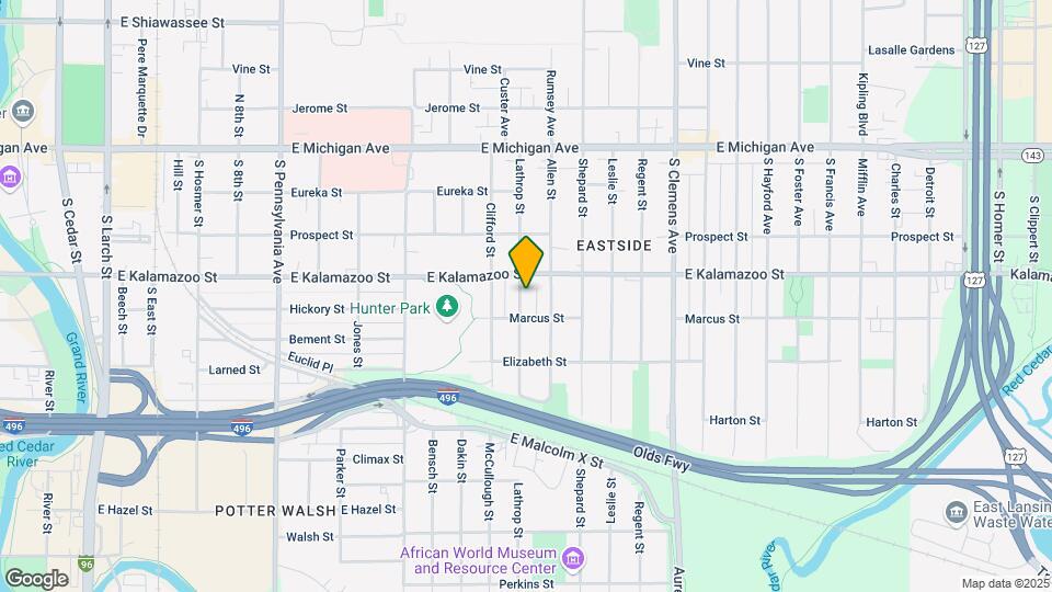 419 Lathrop St Map and Location Details