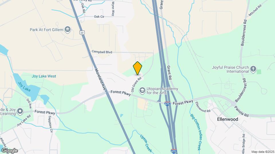 5133 Old Grant Rd Map and Location Details