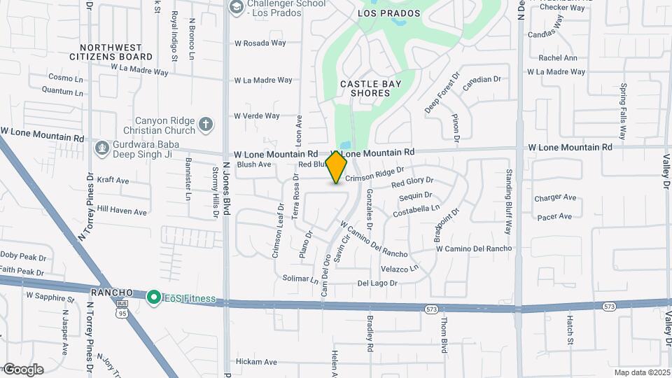 5516 Via Del Viento Ave Map and Location Details