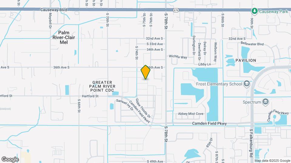 7418 Rosy Periwinkle Ct Map and Location Details