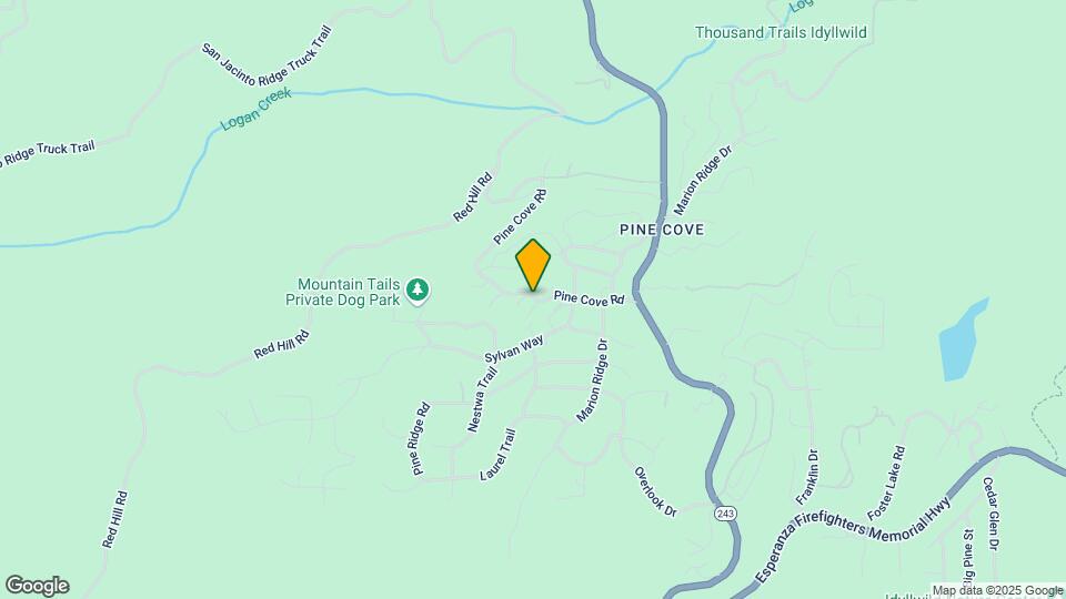 52725 Pine Cove Rd Map and Location Details