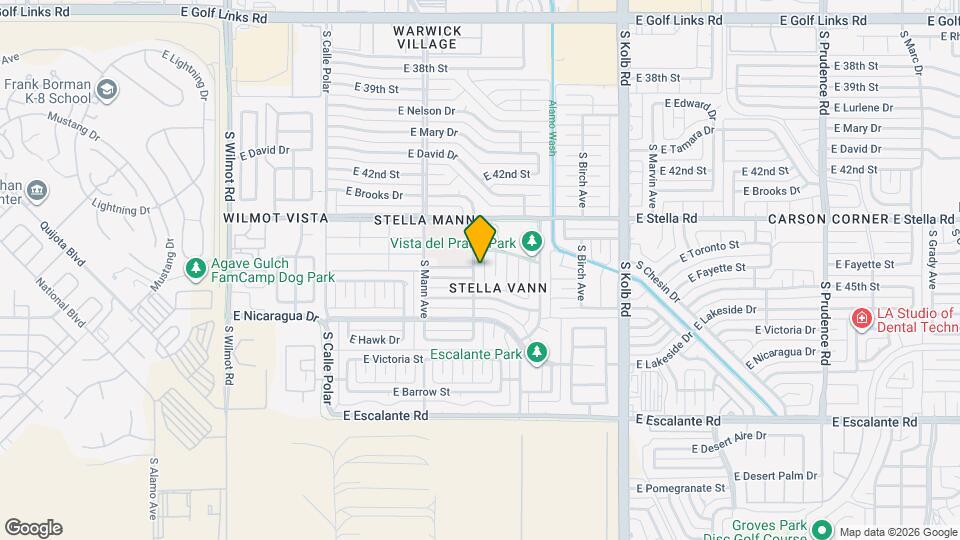 3325 S Elson Ave Mapa y Detalles de la Ubicación