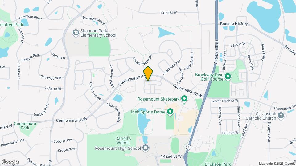 3339 Coleshire Path Map and Location Details