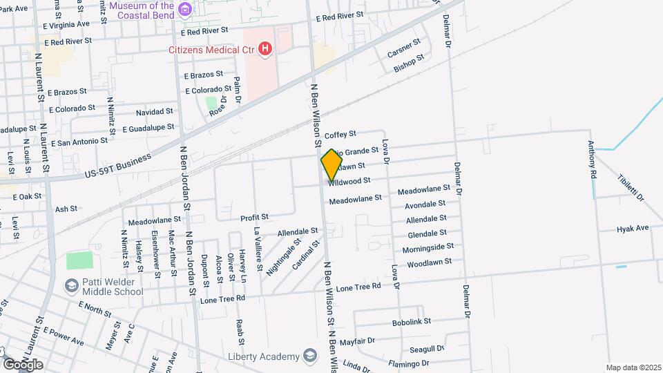 2905 Wildwood St Map and Location Details
