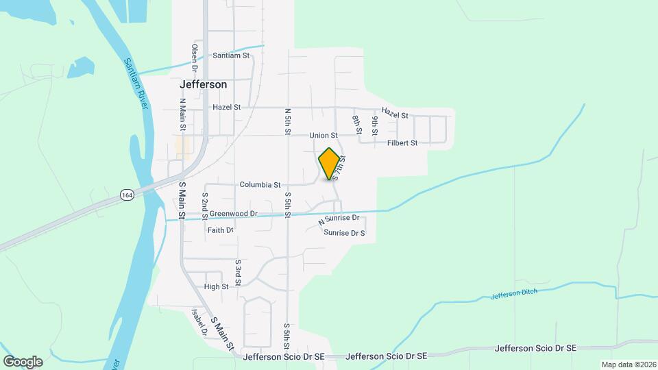 284 S 7th St Map and Location Details