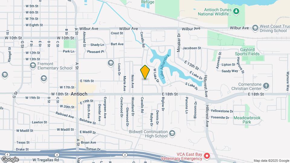 1633 Cavallo Rd Mapa y Detalles de la Ubicación