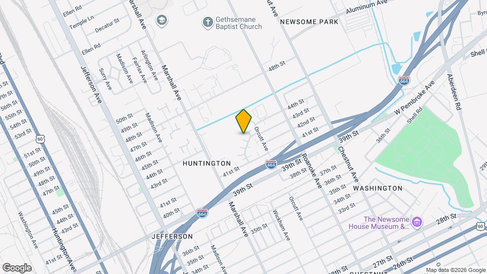 4259 Newsome Dr Map and Location Details