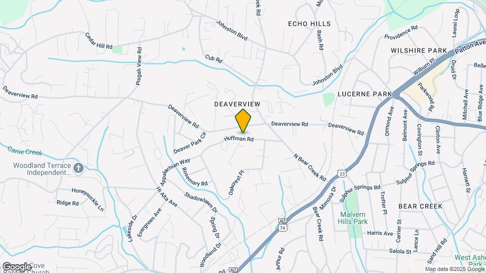 37 Huffman Rd Map and Location Details
