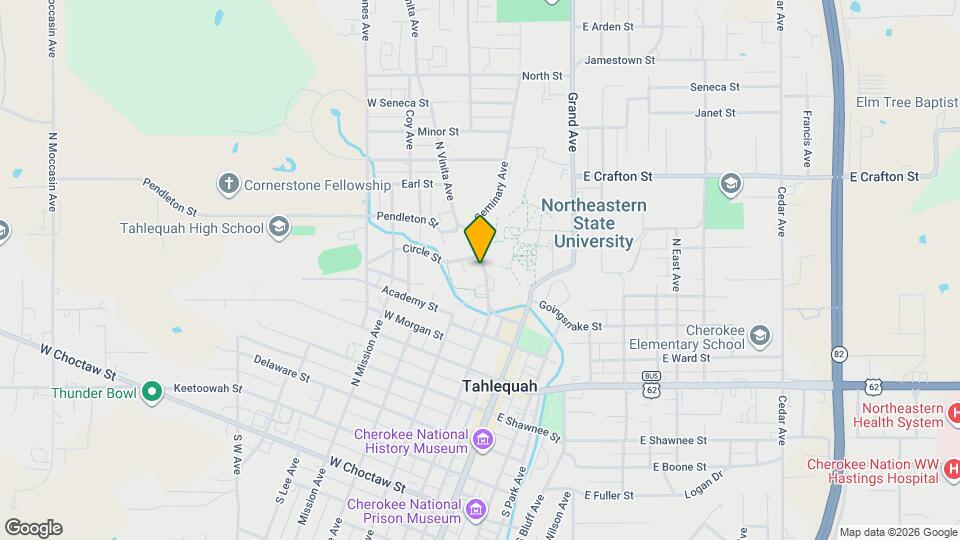 537 Seminary Ave Map and Location Details