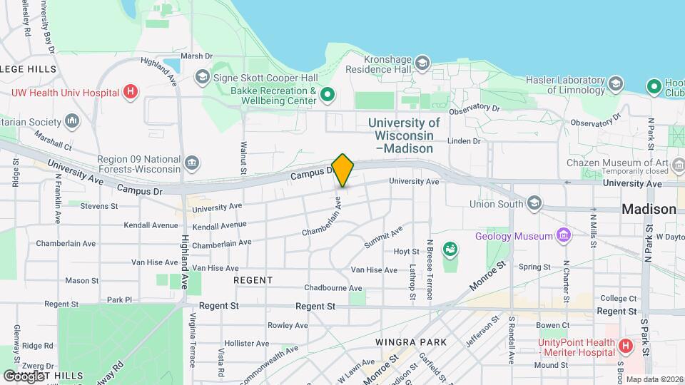 1937 University Ave Map and Location Details