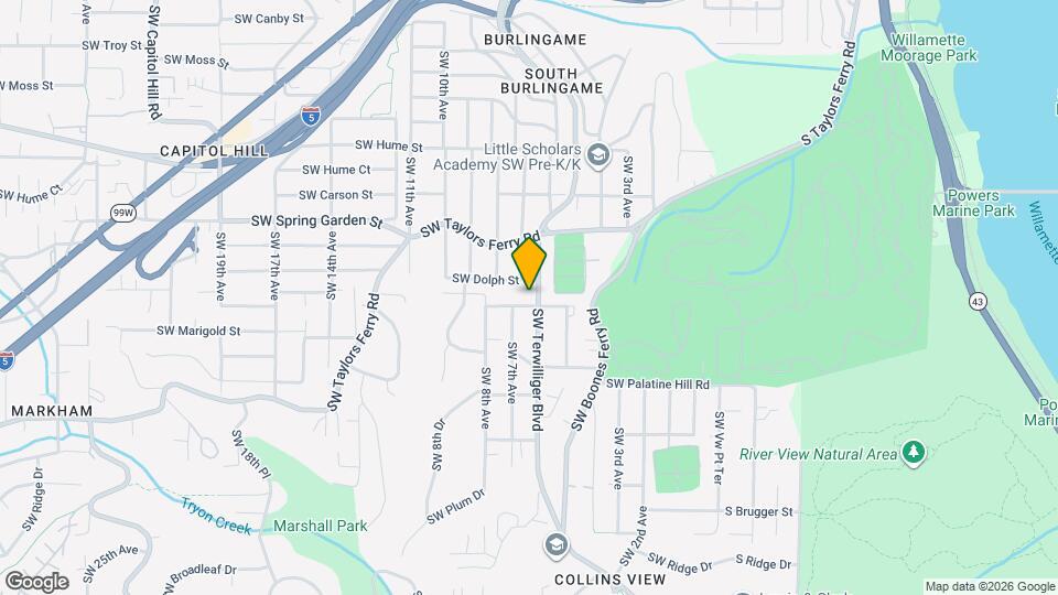 617 SW Lobelia St Map and Location Details