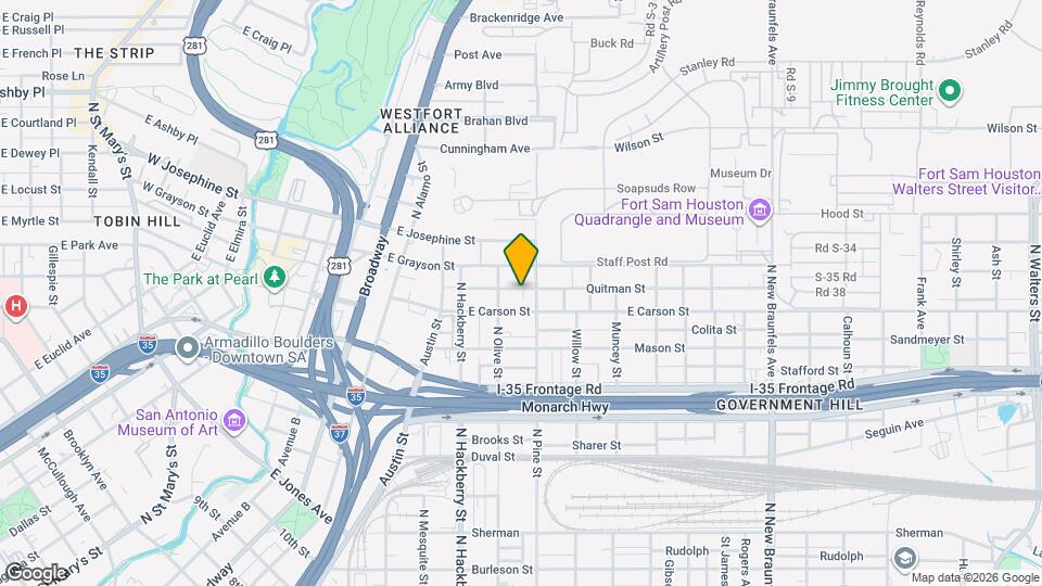 320 Quitman St Map and Location Details