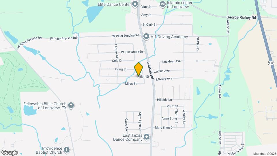 204 Ralph St Map and Location Details