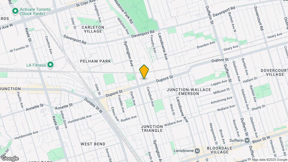 316 Junction Condos Map and Location Details