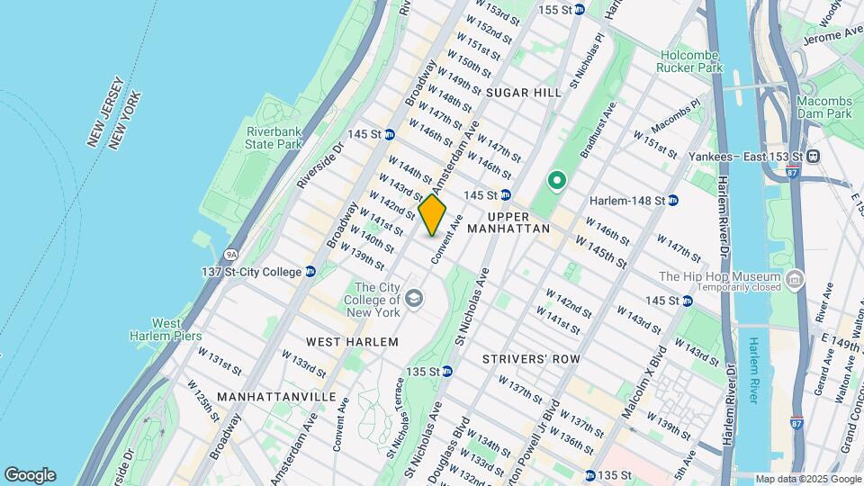 453 W 141st St Map and Location Details
