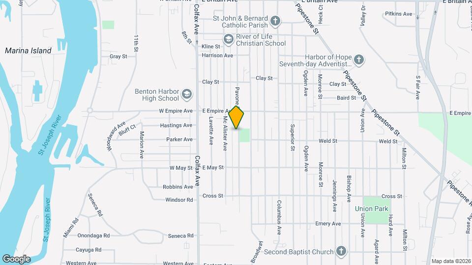 978 Pavone St Map and Location Details