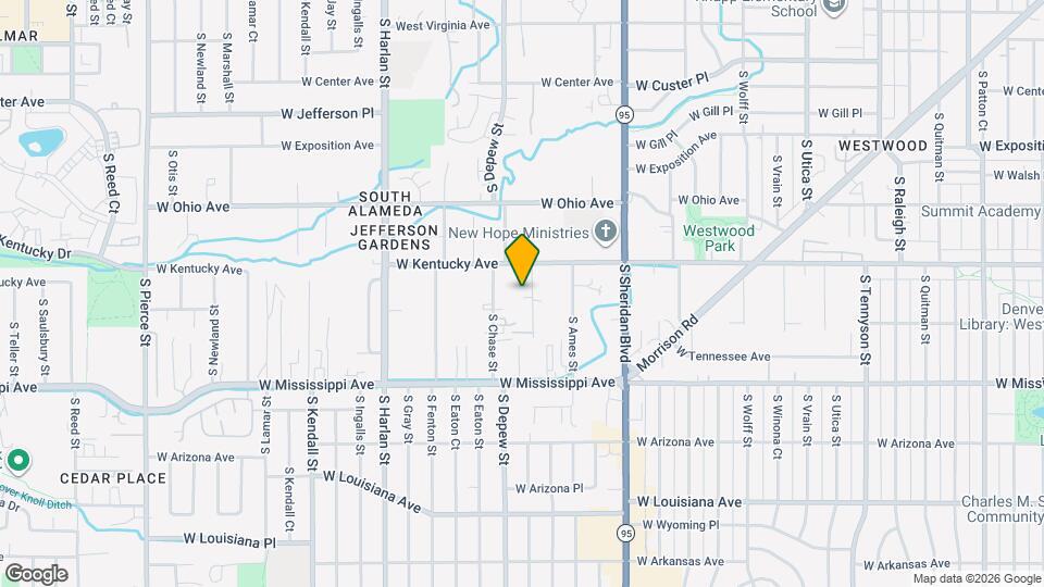947 S Benton St Map and Location Details