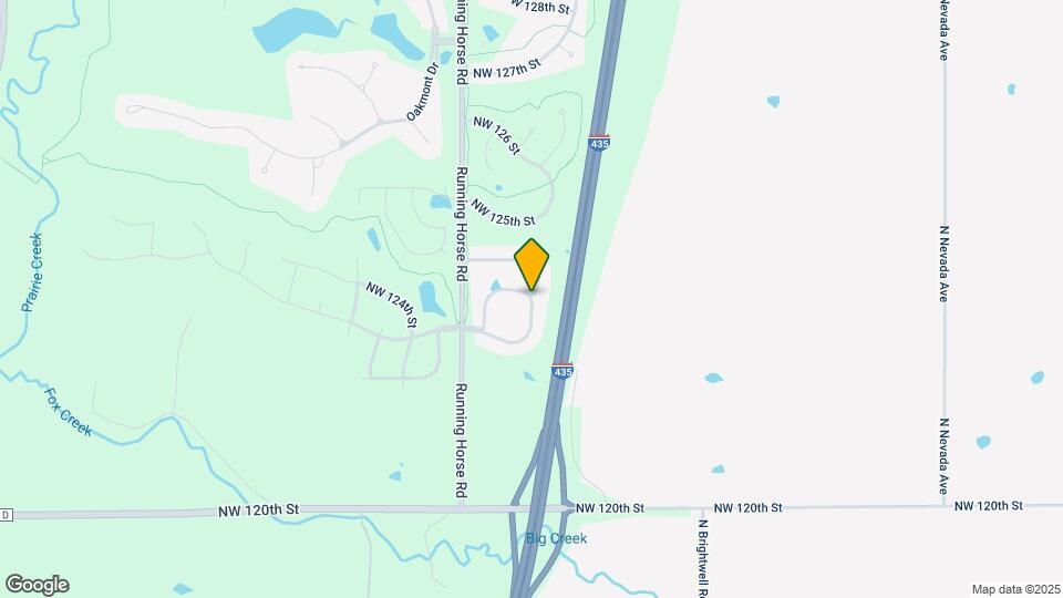 15446 Fox Creek Dr Map and Location Details