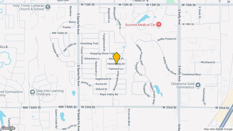 1724 Hemingway Dr Map and Location Details