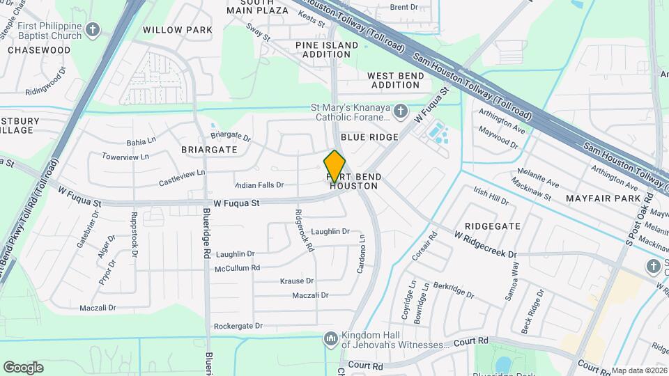 6624 W Fuqua St Mapa y Detalles de la Ubicación