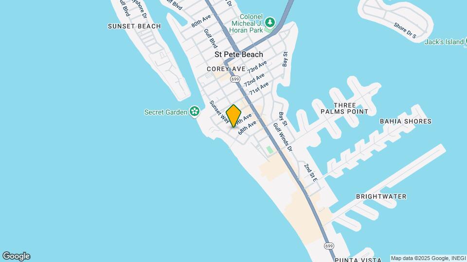 Gulf Winds Resorts Mapa y Detalles de la Ubicación