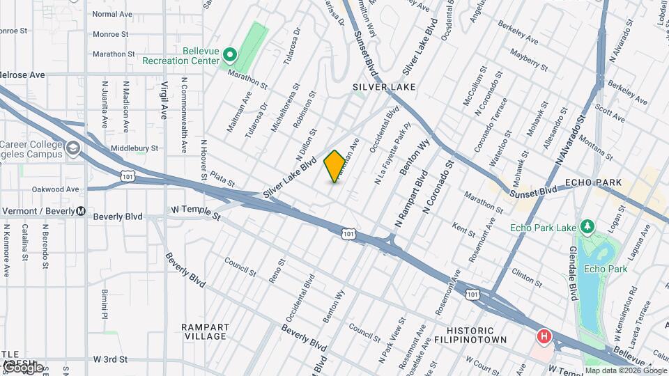 612 Parkman Ave, Unit 1/2 Mapa y Detalles de la Ubicación