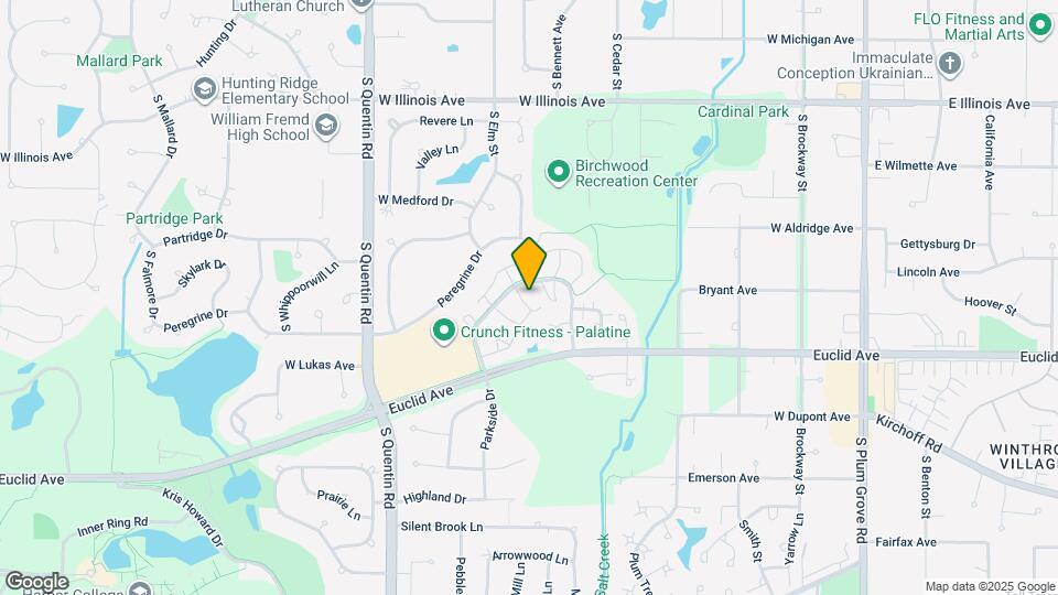 1232 S Parkside Dr Map and Location Details