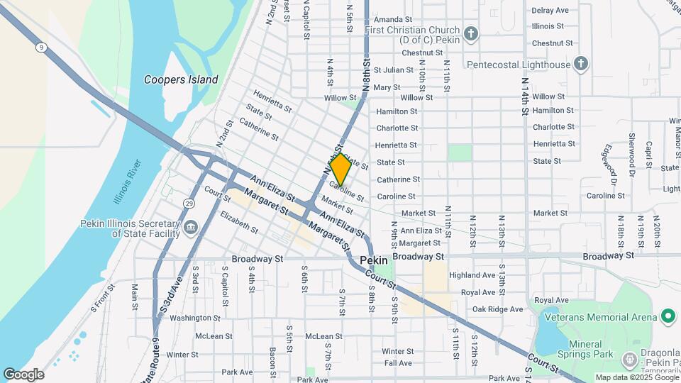 524 Caroline St Map and Location Details