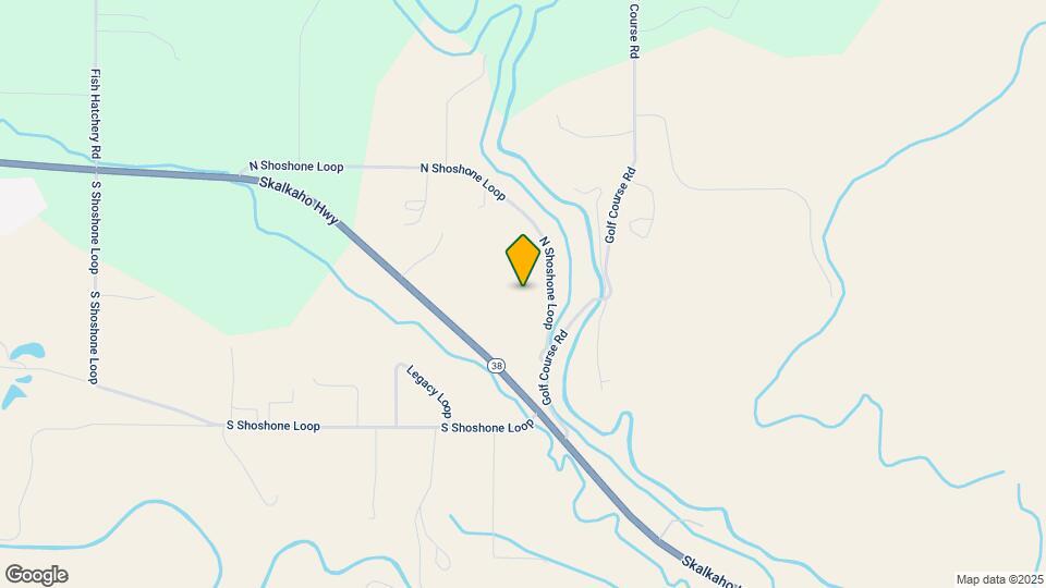 957 N Shoshone Loop Map and Location Details
