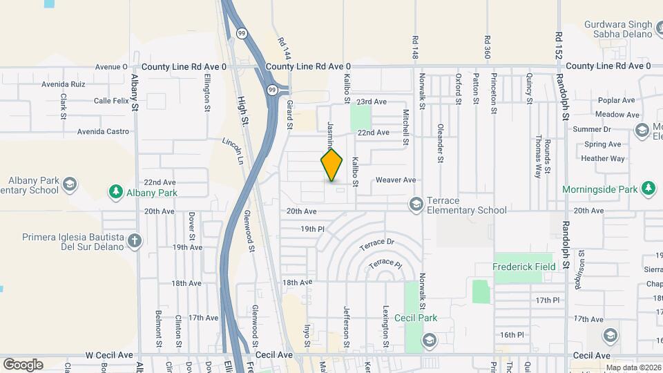 Pepper Tree Apartments Map and Location Details
