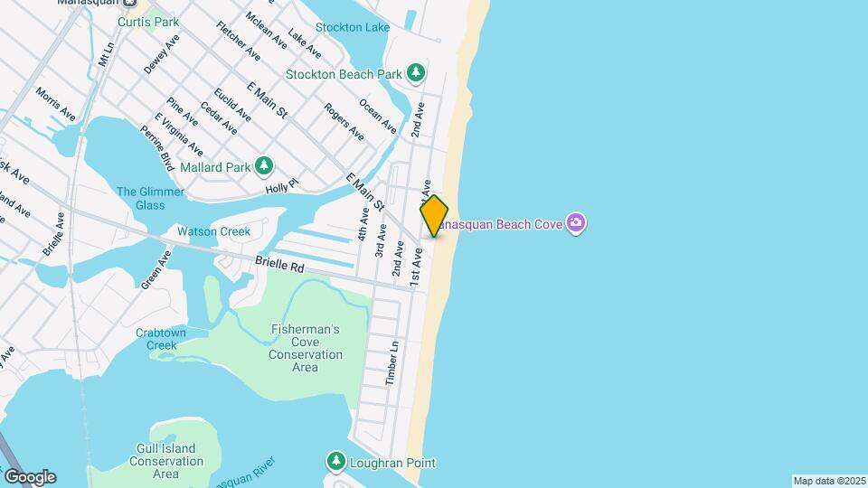 173 Beach Front Map and Location Details