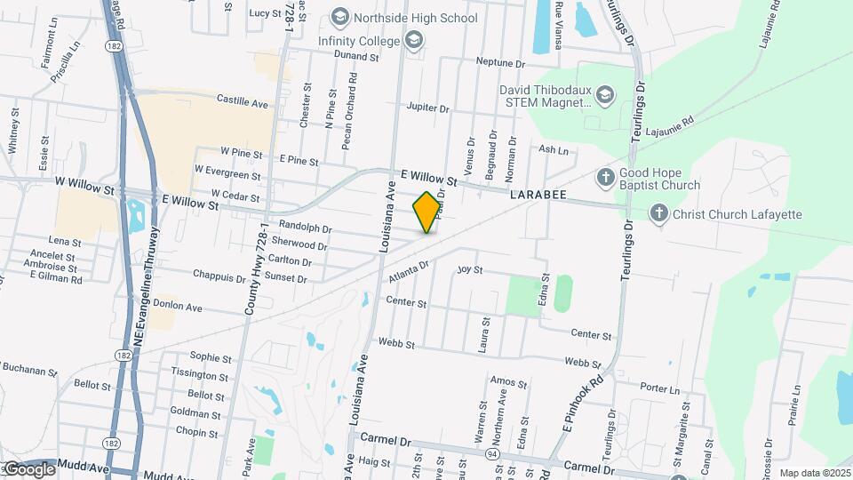 610 Sunset Dr Map and Location Details