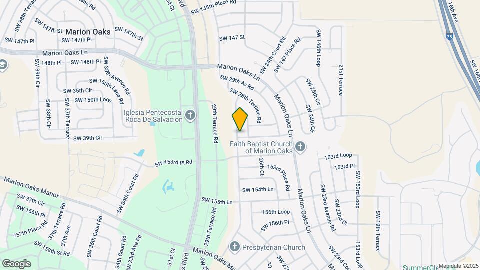15253 SW 28th Avenue Rd Map and Location Details